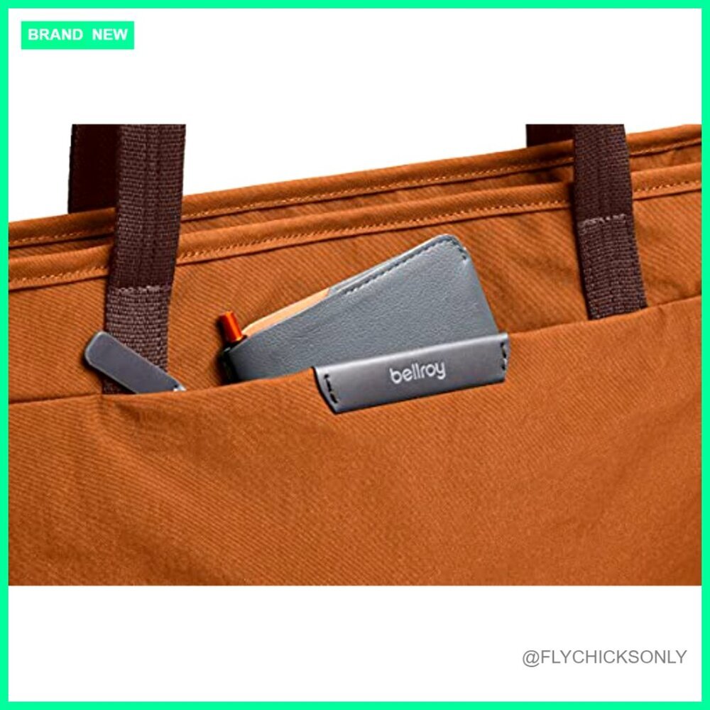 15L Laptop Tote Bag with Padded Compartment, Water-Resistant Recycled Fabric - Picture 7 of 7